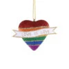 Cody Foster 2.25" Love Is Love Glass Christmas Ornament RO-3259-S -The Jolly Christmas Shop RO 3259 S 1 23822.1691443617