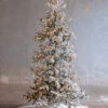 Raz 7.5' Snake Light Flocked Silverado Fir Christmas Tree T4152003 -The Jolly Christmas Shop T4152003 1 80317.1691526192
