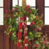 Raz 30" Mixed Greenery With Pinecone And Berry Wreath W4111581 -The Jolly Christmas Shop W4111581 12982.1689693423
