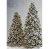 Raz 7.5' Pre-Lit Flocked Spruce Christmas Tree W/ Clear Lights T4052012 -The Jolly Christmas Shop api1dwjjv 75472.1646091892