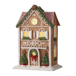 Raz LED Lighted Holiday Spice Gingerbread House Christmas House Figure 8 Raz LED Lighted Holiday Spice Gingerbread House Christmas House Figure -The Jolly Christmas Shop api2eoglj 00017.1646091978