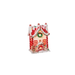 5.5" Battery Operated Claydough Gingerbread House 2599290 -The Jolly Christmas Shop api2wpcsf 90318.1646091932
