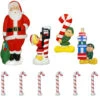 60" Santa And Elf 10 Piece Lighted Christmas Blow Mold Set -The Jolly Christmas Shop api3hk74f 73174.1646091897