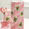 Raz 5.75" Or 12" Red And White Striped Holly Berry Christmas Container -The Jolly Christmas Shop api3pqljq 17179.1646091968