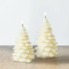 Uyuni 7" Or 8" Ivory Christmas Tree Flicker Flame Candle -The Jolly Christmas Shop api4j78rs 00472.1646091927