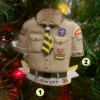 Kurt Adler 3.5" Boy Scout Shirt Personalized Christmas Ornament BS2202B -The Jolly Christmas Shop api753odo 22340.1646091876
