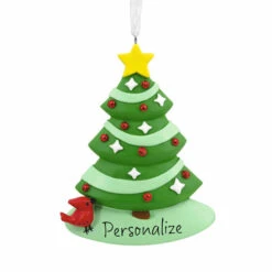 Hallmark 3.85" Christmas Tree Personalized Ornament 1HGO2503 -The Jolly Christmas Shop api7lxzsi 93597.1646091910