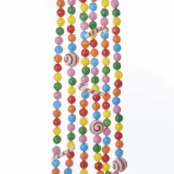 Kurt Adler 6' Candy Cane Gumball Christmas Tree Garland H2047