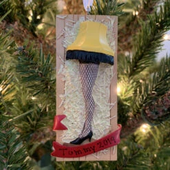 Hallmark 3.75" Leg Lamp Personalized Christmas Ornament 2HCM5413 -The Jolly Christmas Shop apiaqxynh 13144.1646091872