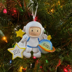 Astronaut Personalized Christmas Ornament OR1603 -The Jolly Christmas Shop apibioql3 59300.1646091952