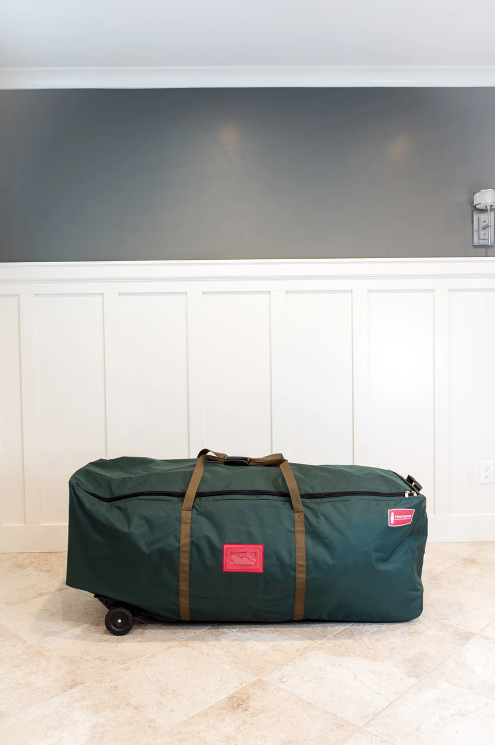 Tree Keeper Big Wheel No Drag Super Duffel 6-9 Ft Christmas Tree Storage Bag TK-10838 9 Tree Keeper Big Wheel No Drag Super Duffel 6-9 Ft Christmas Tree Storage Bag TK-10838 - Image 7