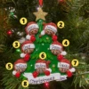 African American Christmas Tree Family Of 7 Personalized Christmas Ornament AA827-7 -The Jolly Christmas Shop apidb571e 39219.1646091909