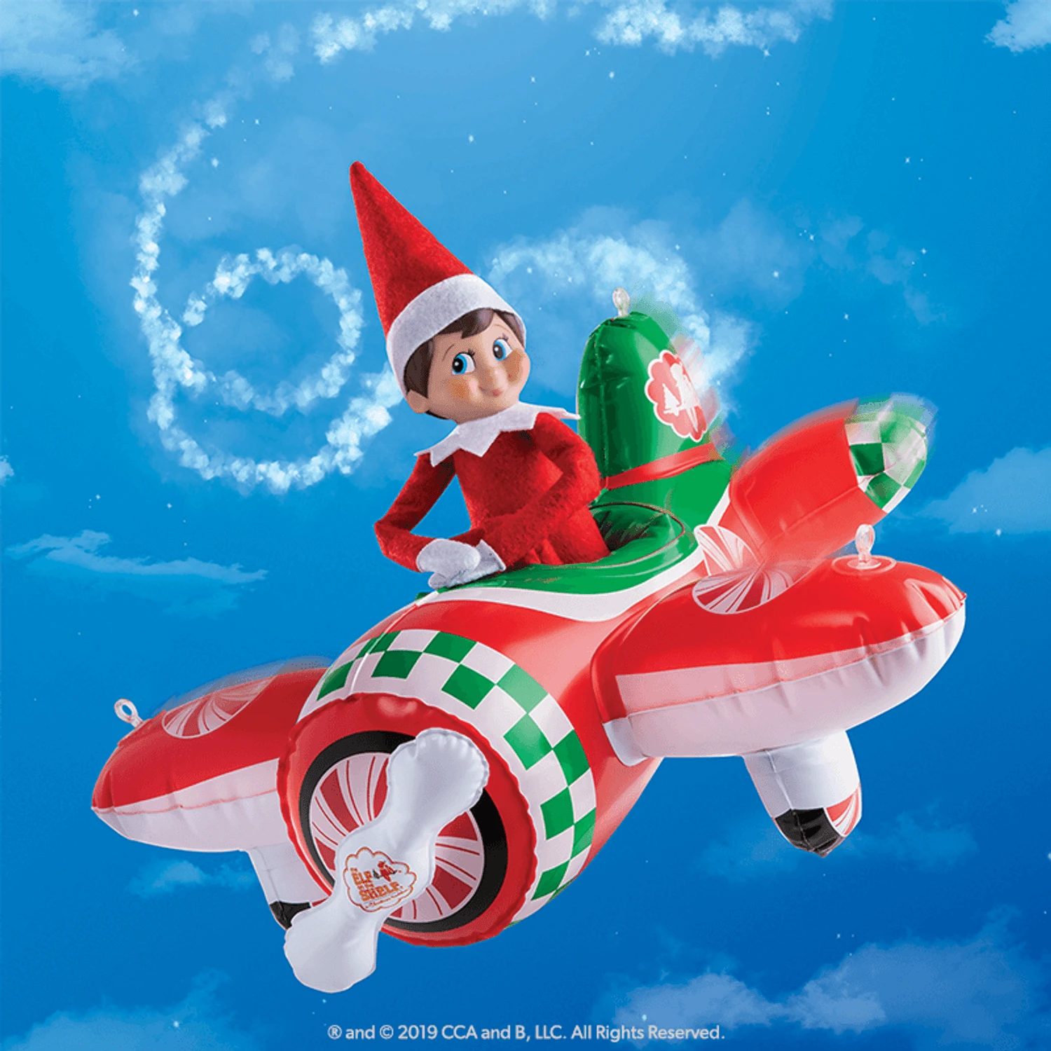 Elf On The Shelf Scout Elves At Play Peppermint Plane Ride Accessory 3 Elf On The Shelf Scout Elves At Play Peppermint Plane Ride Accessory