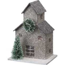 Primitives By Kathy Glittered Barn And Houses Sitter Set 104279 -The Jolly Christmas Shop apiefpiir 59625.1646091880