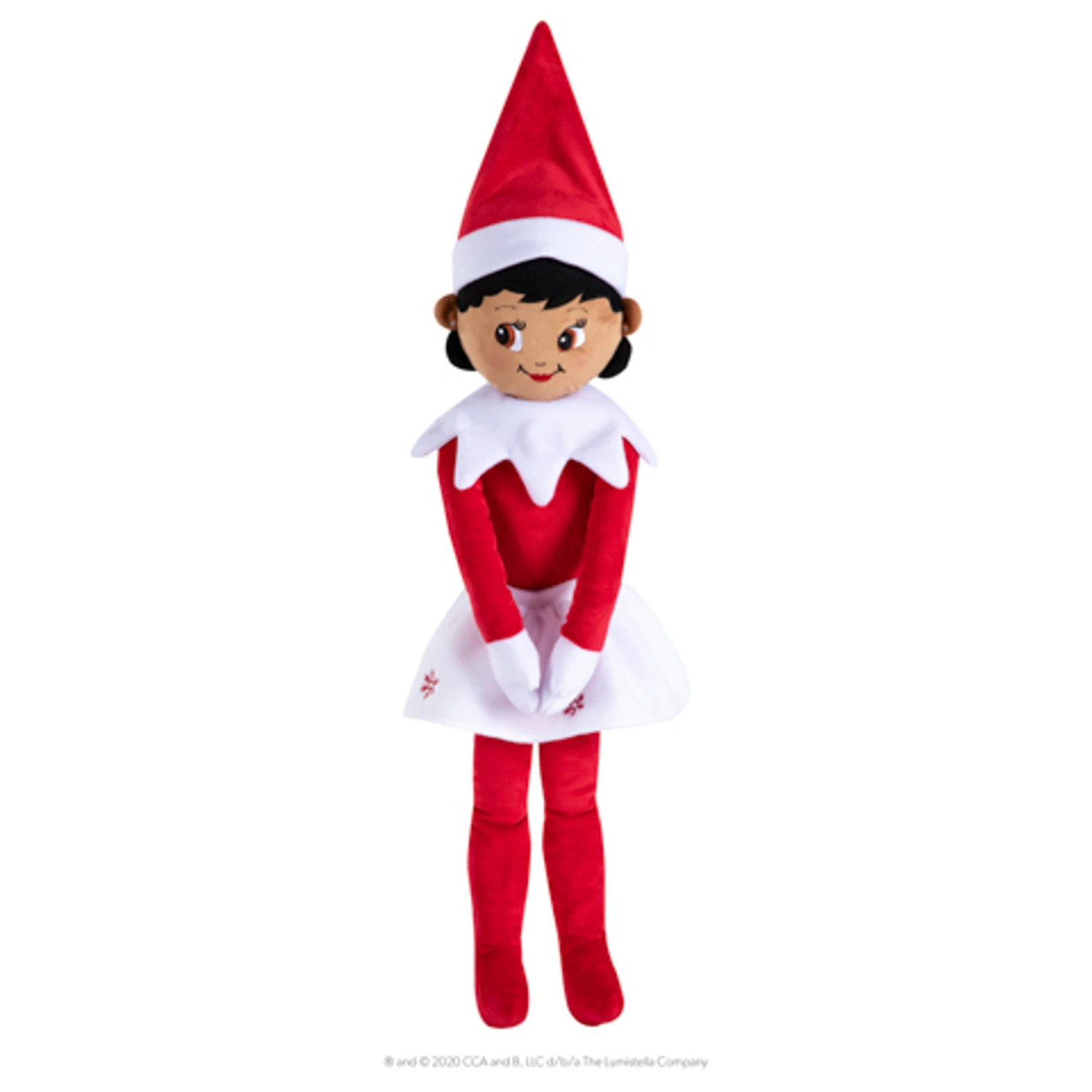 Elf On The Shelf 27" Huggable African American Girl Elf 3 Elf On The Shelf 27" Huggable African American Girl Elf