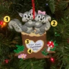 Squirrel Couple On Tree Trunk With Heart Personalized Christmas Ornament OR1890-SQ -The Jolly Christmas Shop apifs1nnm 12905.1646091872