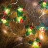 Primitives By Kathy 42" Battery Operated Lighted Holly Wire Christmas Lights 29322 -The Jolly Christmas Shop apiftzfqy 39230.1646091865