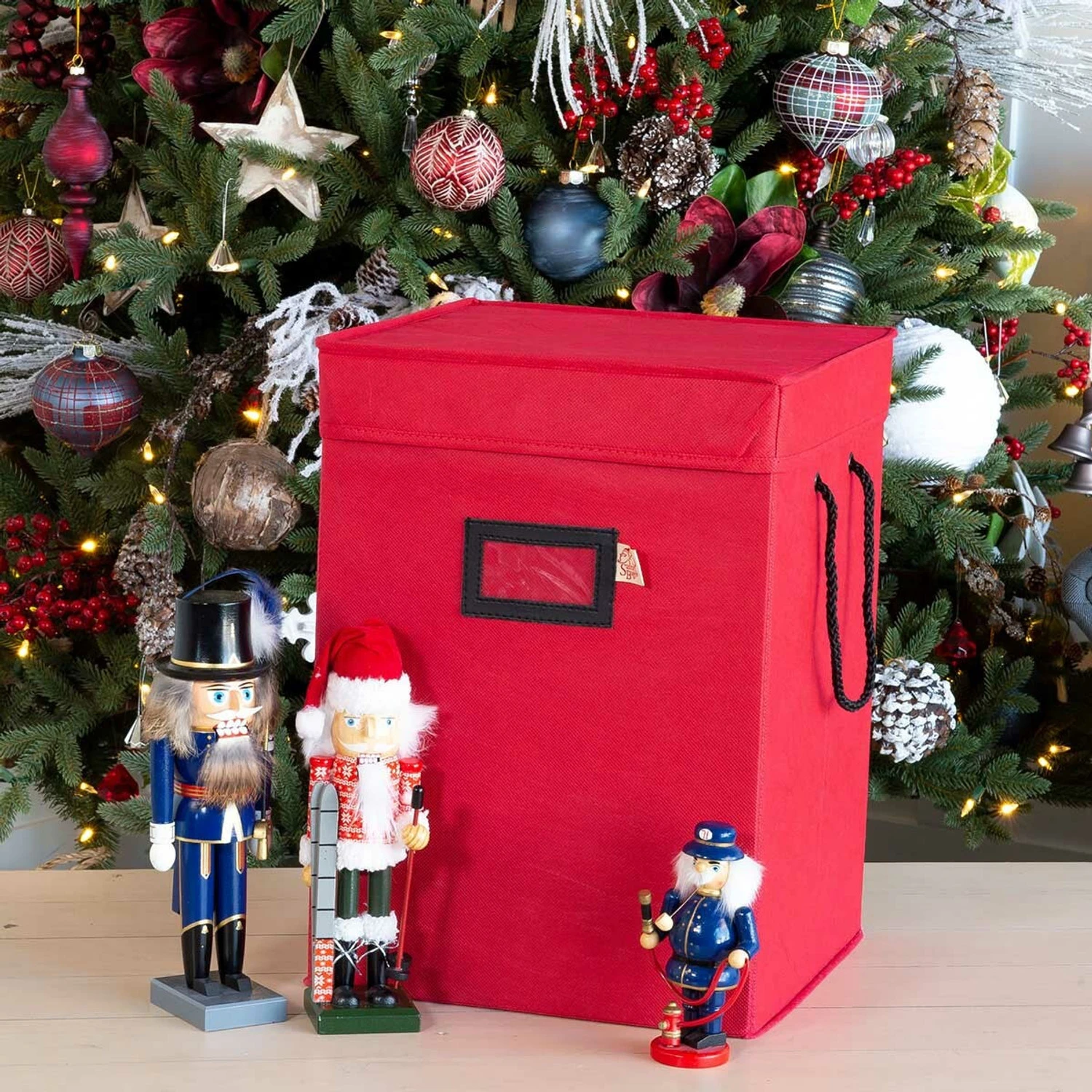 Santa's Bags 17" Collectible Figures Storage Box 40007 5 Santa's Bags 17" Collectible Figures Storage Box 40007 - Image 3