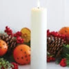 Uyuni 9.75" Flat Top Moving Flame White Unscented Pillar Battery Candle 4034508 -The Jolly Christmas Shop apihrdngq 27446.1646091897