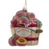 Kurt Adler 5.5 Noble Gems Peaches In Basket Glass Christmas Ornament NBX0050 -The Jolly Christmas Shop apihw57bs 39331.1646091924