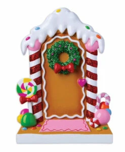 New Home Gingerbread House Personalized Christmas Ornament OR1894 -The Jolly Christmas Shop apijkbgou 33090.1646091869