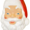 17" Santa Face Lighted Christmas Blow Mold Decoration C3410 -The Jolly Christmas Shop apikicihn 56591.1646091956