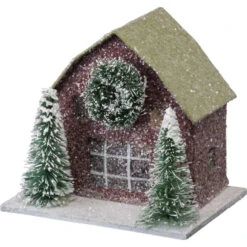 Primitives By Kathy Glittered Barn And Houses Sitter Set 104279 -The Jolly Christmas Shop apikjyvzy 33188.1646091883