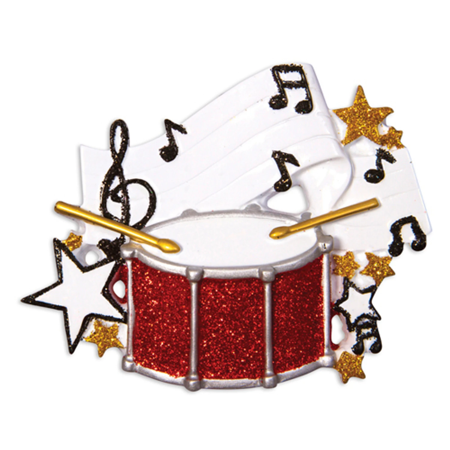 Drum Personalized Christmas Ornament OR1538 5 Drum Personalized Christmas Ornament OR1538 - Image 3
