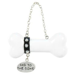 Bad To The Bone Dog Personalized Christmas Ornament OR1336-B -The Jolly Christmas Shop apinjlwuf 30397.1646091915