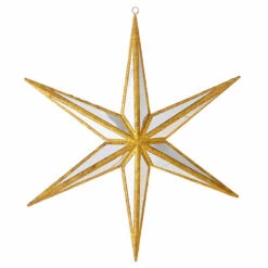 Raz Large Gold Mirrored Star Christmas Ornament 6 Raz Large Gold Mirrored Star Christmas Ornament -The Jolly Christmas Shop apipbfo5a 21017.1646091910