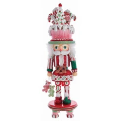 Kurt Adler 18" Hollywood Nutcracker Candy And Cake Hat Nutcracker Christmas Figure HA0588 -The Jolly Christmas Shop apiq5mkbf 92183.1646091914