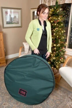 Treekeeper 36" Foam Lined Wreath Keeper With Removable Handle TK-10112 -The Jolly Christmas Shop apiquaer4 65179.1646091861