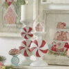 Raz Peppermint Candy Christmas Candle Holder 4111132 -The Jolly Christmas Shop apiskuubr 93202.1646091966