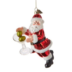 Raz 6" Eric Cortina Just One Drink Santa Glass Christmas Ornament 4153114 5 Raz 6" Eric Cortina Just One Drink Santa Glass Christmas Ornament 4153114 -The Jolly Christmas Shop apismctho 60866.1646091955