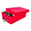 Santa's Bags Red 2 Tray Lid Top Christmas Ornament Storage SB-10453-RED -The Jolly Christmas Shop apit15v4o 48554.1646091888