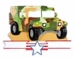Armed Forces Military Humvee Personalized Christmas Ornament OR1395 -The Jolly Christmas Shop apit1pek6 17597.1646091881