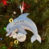 Dolphin Personalized Christmas Ornament OR1851-D -The Jolly Christmas Shop apitwv7js 70121.1646091925