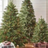 Raz 7.5' Pre-Lit Green Shenandoah Christmas Treewith Multicolor Lights T4152009 -The Jolly Christmas Shop apivbadw5 31818.1646091867