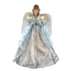 Kurt Adler 16" Silver And Blue Angel Lighted Christmas Tree Topper UL2222 -The Jolly Christmas Shop apivhoxf4 63266.1646091879