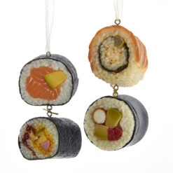 Kurt Adler 3.5" Sushi Roll Christmas Ornament D3693