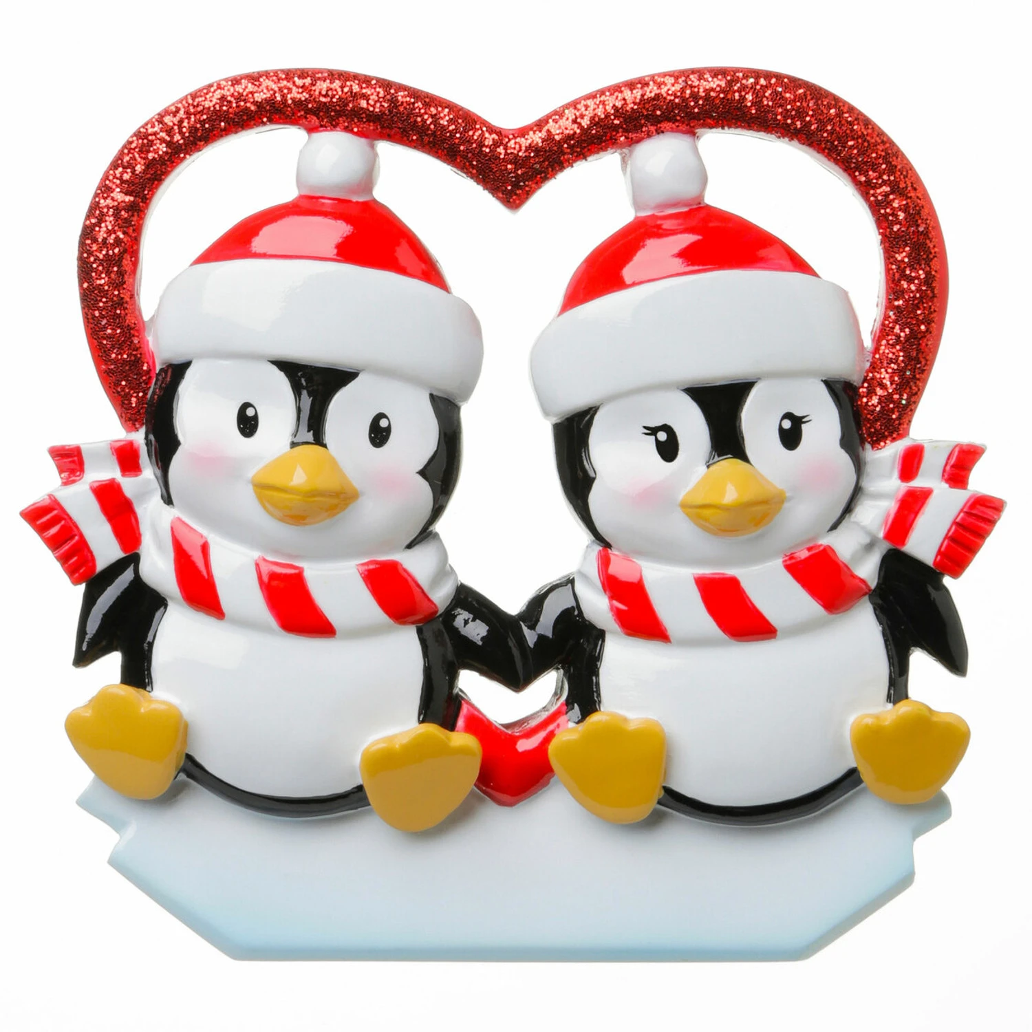 Penguin Couple First Christmas Personalized Christmas Ornament OR1721 5 Penguin Couple First Christmas Personalized Christmas Ornament OR1721 - Image 3
