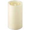 Liown 10" Moving Triflame Ivory Unscented Battery Candle 18017 -The Jolly Christmas Shop apiwmmuri 01900.1646091869