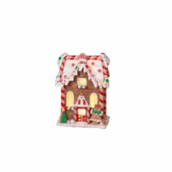 5.5" Battery Operated Claydough Gingerbread House 2599290 -The Jolly Christmas Shop apiypdvun 61725.1646091934