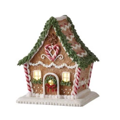 Raz LED Lighted Holiday Spice Gingerbread House Christmas House Figure 9 Raz LED Lighted Holiday Spice Gingerbread House Christmas House Figure -The Jolly Christmas Shop apiyquiij 07769.1646091979