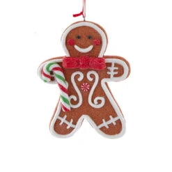 Kurt Adler 4.85" Set Of 4 Claydough Cookie Christmas Ornament D4156 11 Kurt Adler 4.85" Set Of 4 Claydough Cookie Christmas Ornament D4156 -The Jolly Christmas Shop d4156c 29243.1677688128