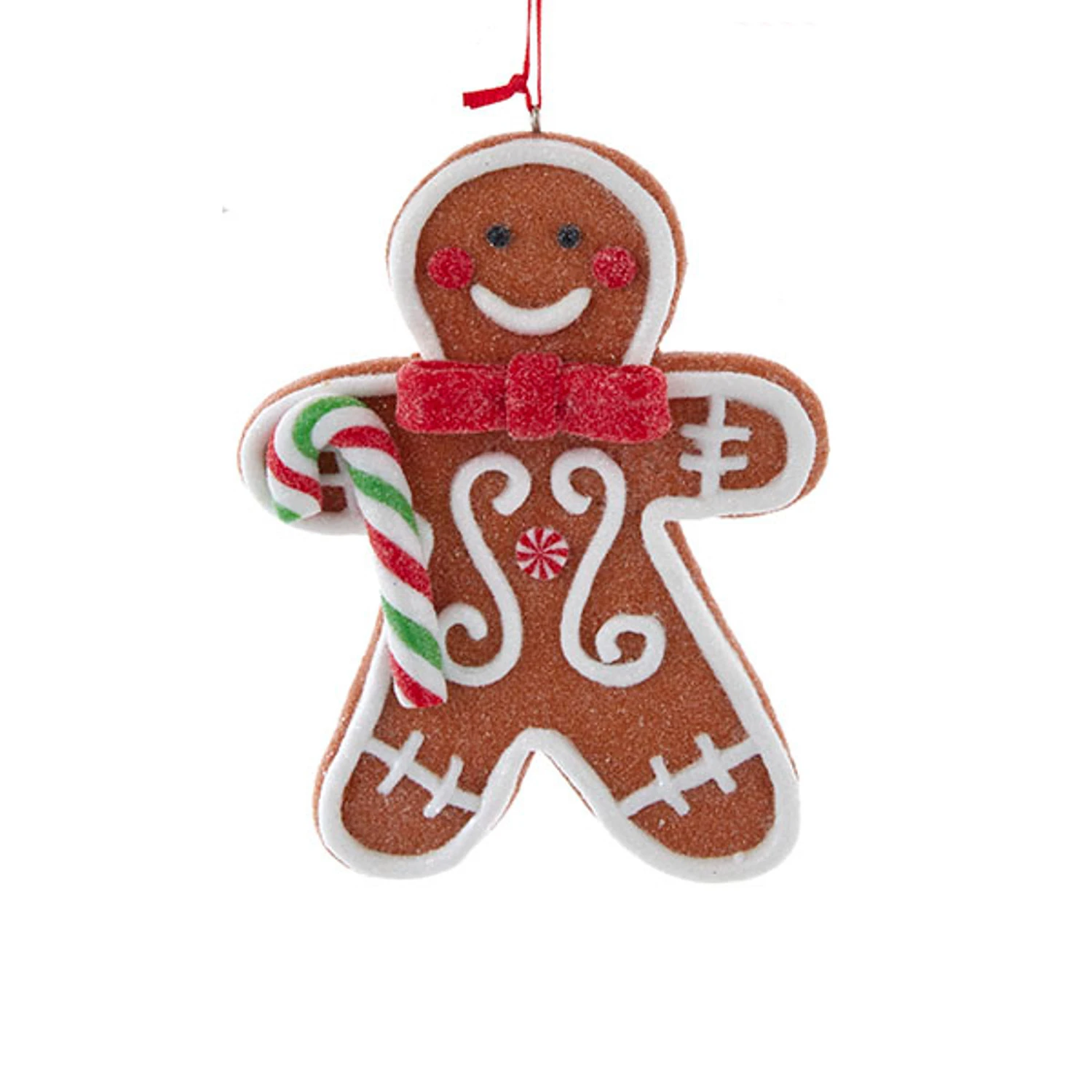 Kurt Adler 4.85" Set Of 4 Claydough Cookie Christmas Ornament D4156 7 Kurt Adler 4.85" Set Of 4 Claydough Cookie Christmas Ornament D4156 - Image 5