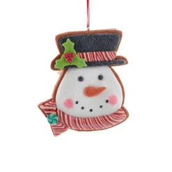 Kurt Adler 4.85" Set Of 4 Claydough Cookie Christmas Ornament D4156 10 Kurt Adler 4.85" Set Of 4 Claydough Cookie Christmas Ornament D4156 -The Jolly Christmas Shop d4156d 71290.1677688123