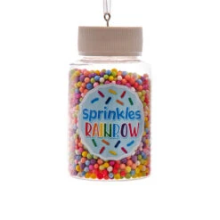 Kurt Adler 3.3" Set Of 2 Cookie Sprinkles Jar Christmas Ornament D4226 6 Kurt Adler 3.3" Set Of 2 Cookie Sprinkles Jar Christmas Ornament D4226 -The Jolly Christmas Shop d4226a 00611.1677690741