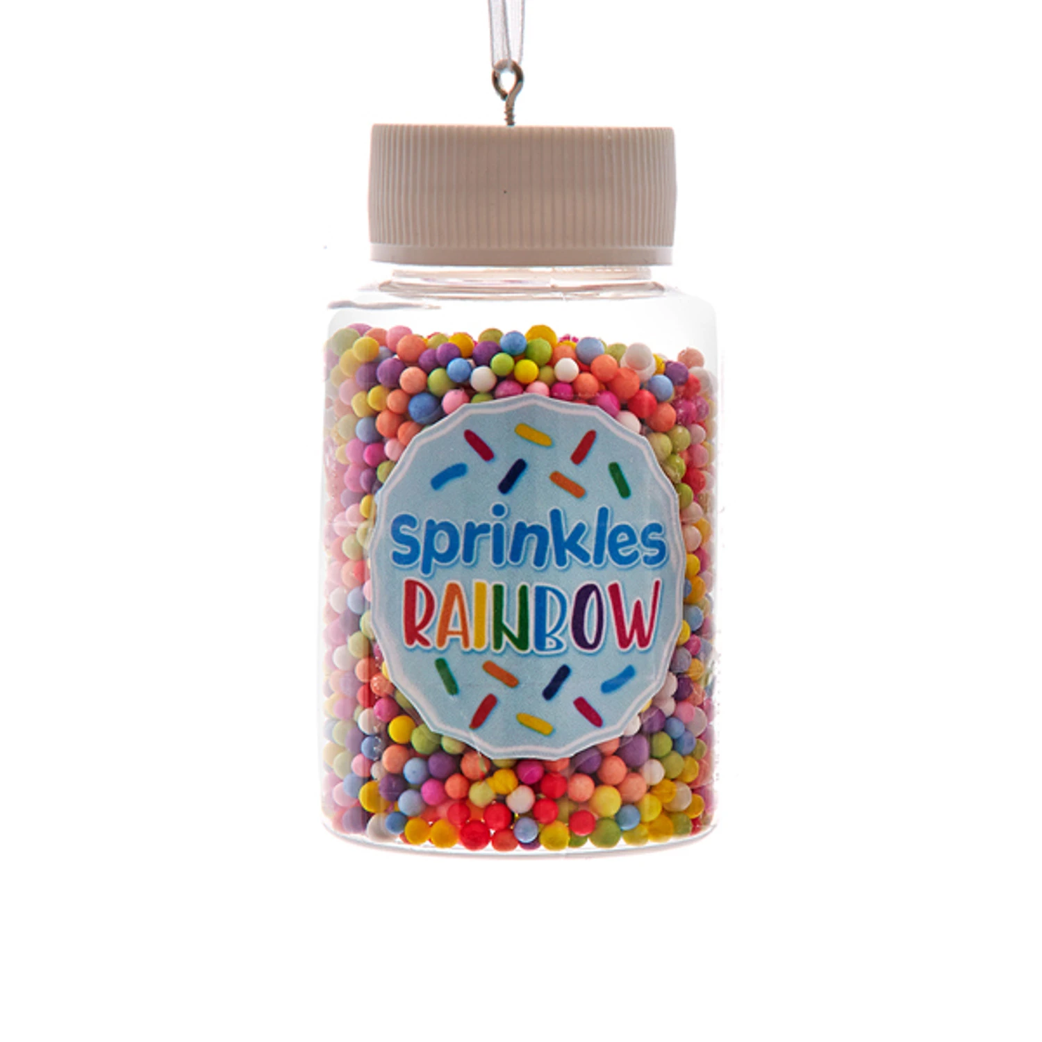 Kurt Adler 3.3" Set Of 2 Cookie Sprinkles Jar Christmas Ornament D4226 4 Kurt Adler 3.3" Set Of 2 Cookie Sprinkles Jar Christmas Ornament D4226 - Image 2
