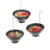 Kurt Adler 2.75" Set Of 3 Asian Rice & Noodle Bowl Christmas Ornament D4237 -The Jolly Christmas Shop d4237 24743.1677694761